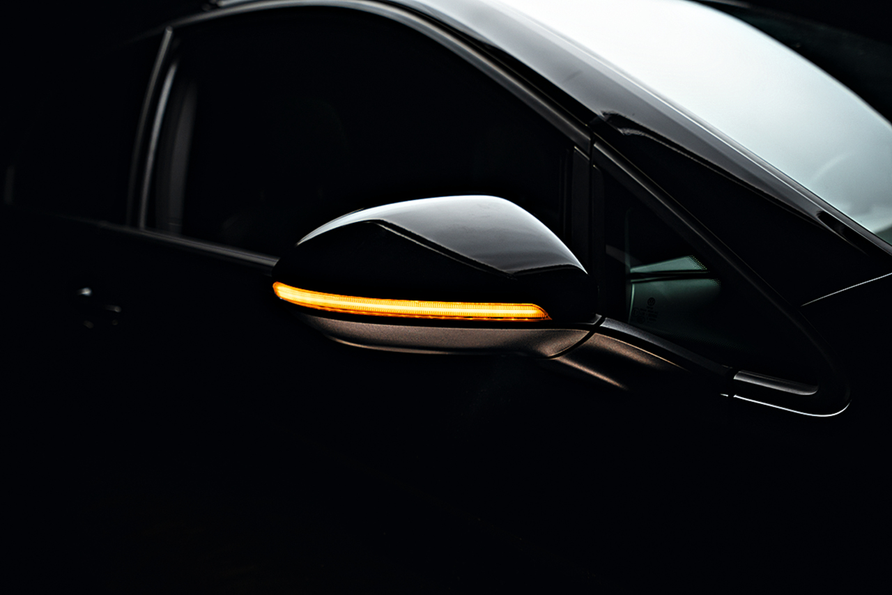 VW LED-Außenspiegelblinker animiert, dunkel getönt - 5G0052215A