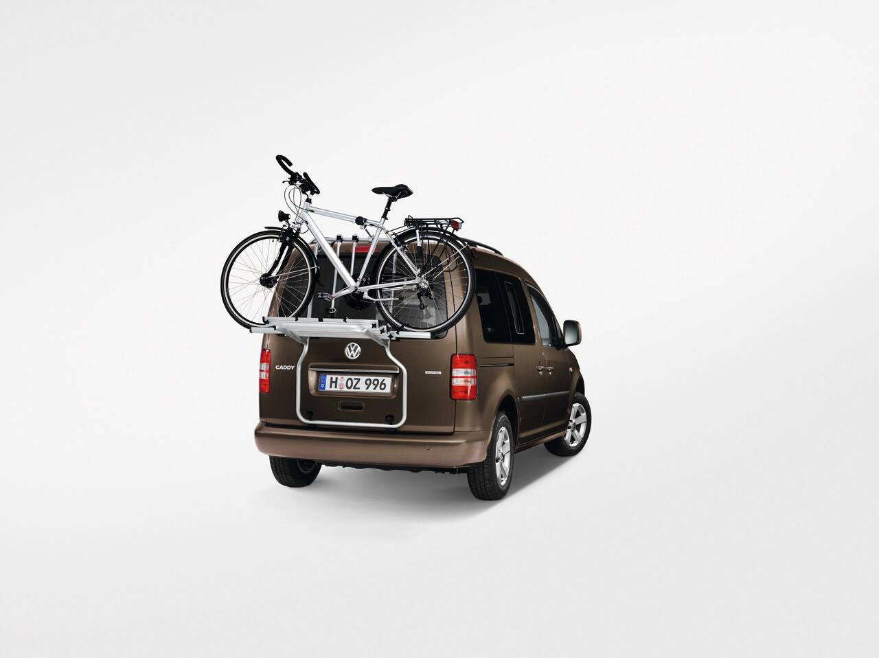 VW Caddy Fahrradträger für die Heckklappe - 2K0071104A