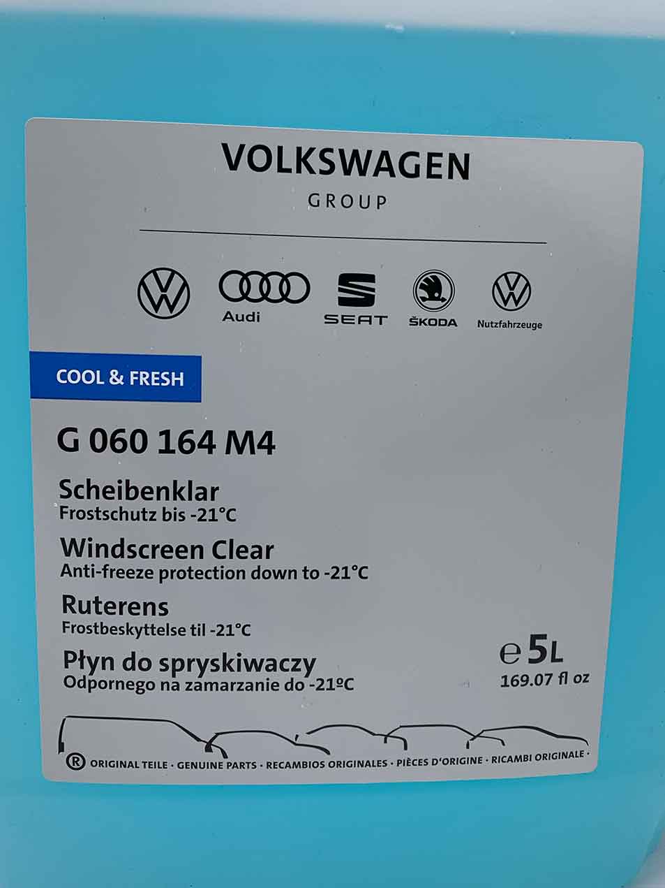 VW Scheibenreiniger-Konzentrat mit Frostschutz – Klare Sicht!