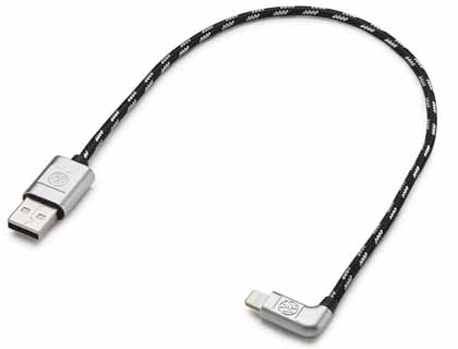 Anschlusskabel USB-C auf Apple Lightning, Premium, 30cm - 000051446AC