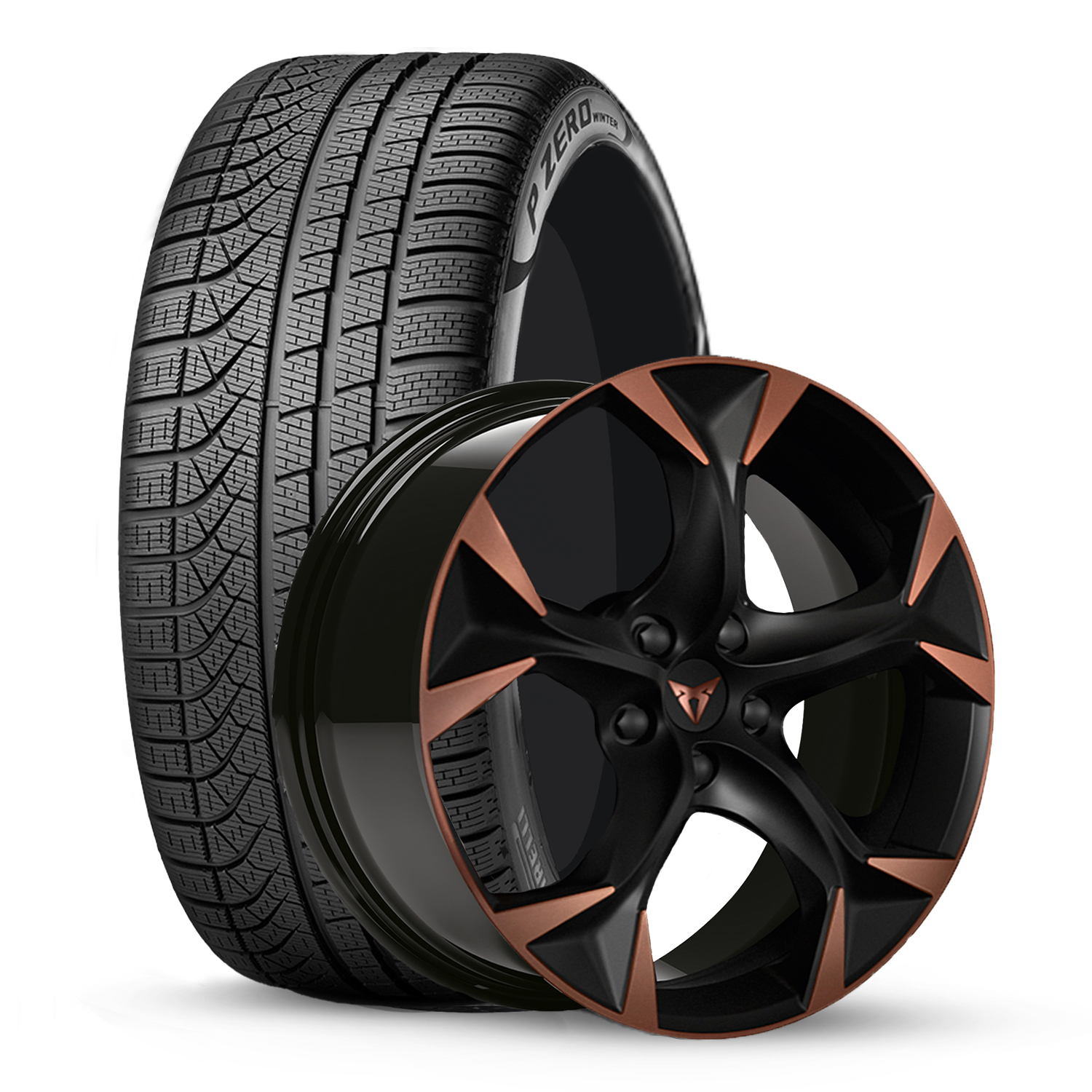 WKR CUPRA Formentor Copper schwarz kupfer Pirelli 245/40 R19 98 V XL - Z246409VEFFPZ3