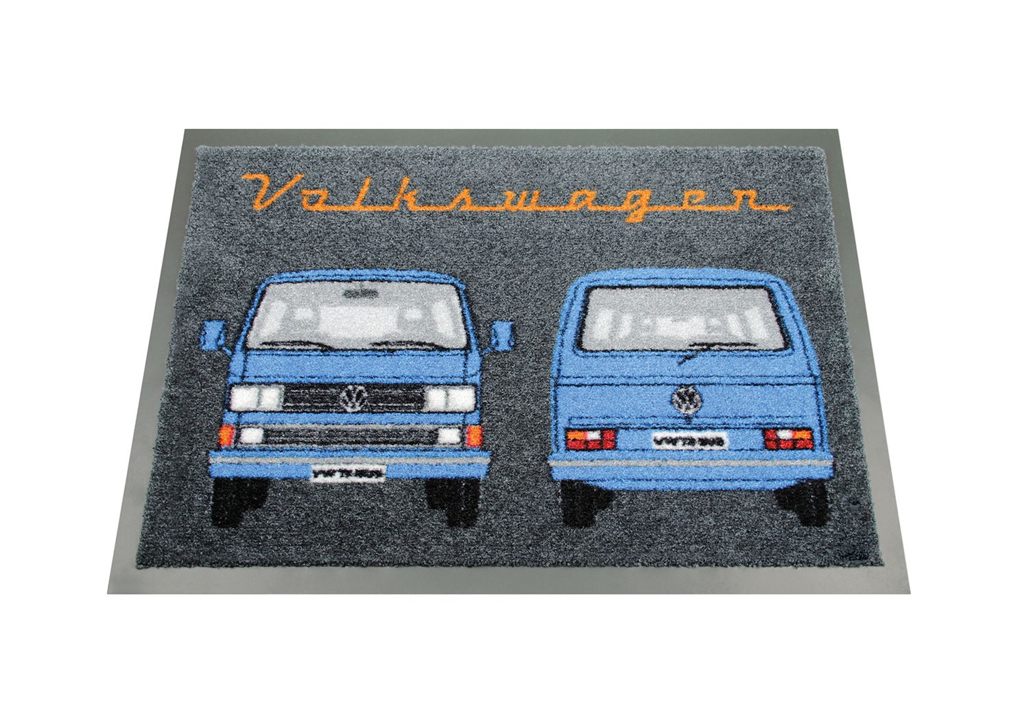VW T3 Bulli Bus Fußmatte, 70x50 cm - Front & Heck - T3DM02