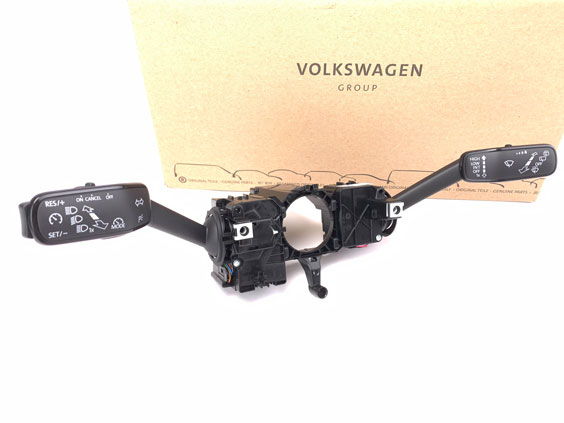 Original VW Lenkstockschalter, schwarz/weiß - 2Q0953502C IGI