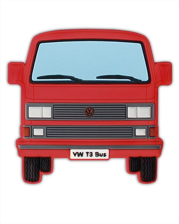 VW T3 Bulli Bus Rubber Magnet - T3MT21