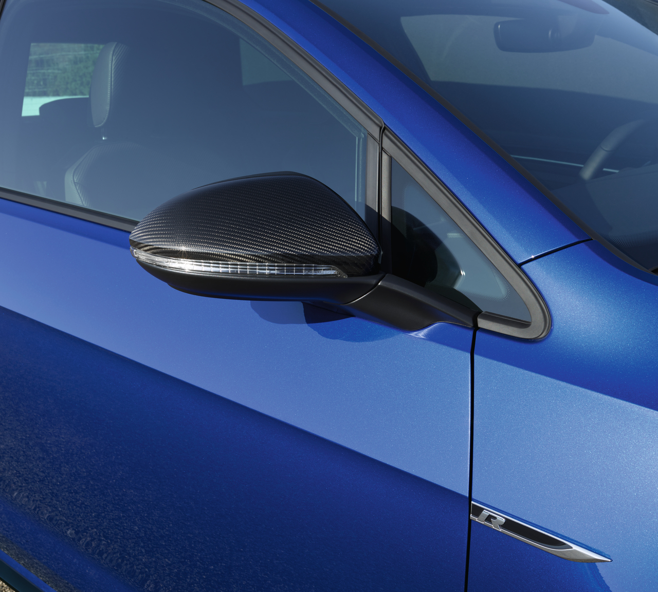 VW Außenspiegelkappen in Carbon - 5G0072530B