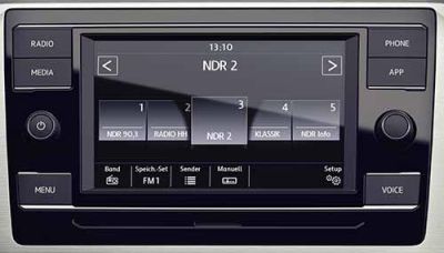 VW Amarok Radio, Navigation